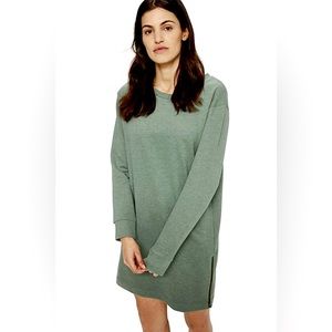 LOLE Laurel Wreath Heather Sika Sweatshirt Dress-NWT